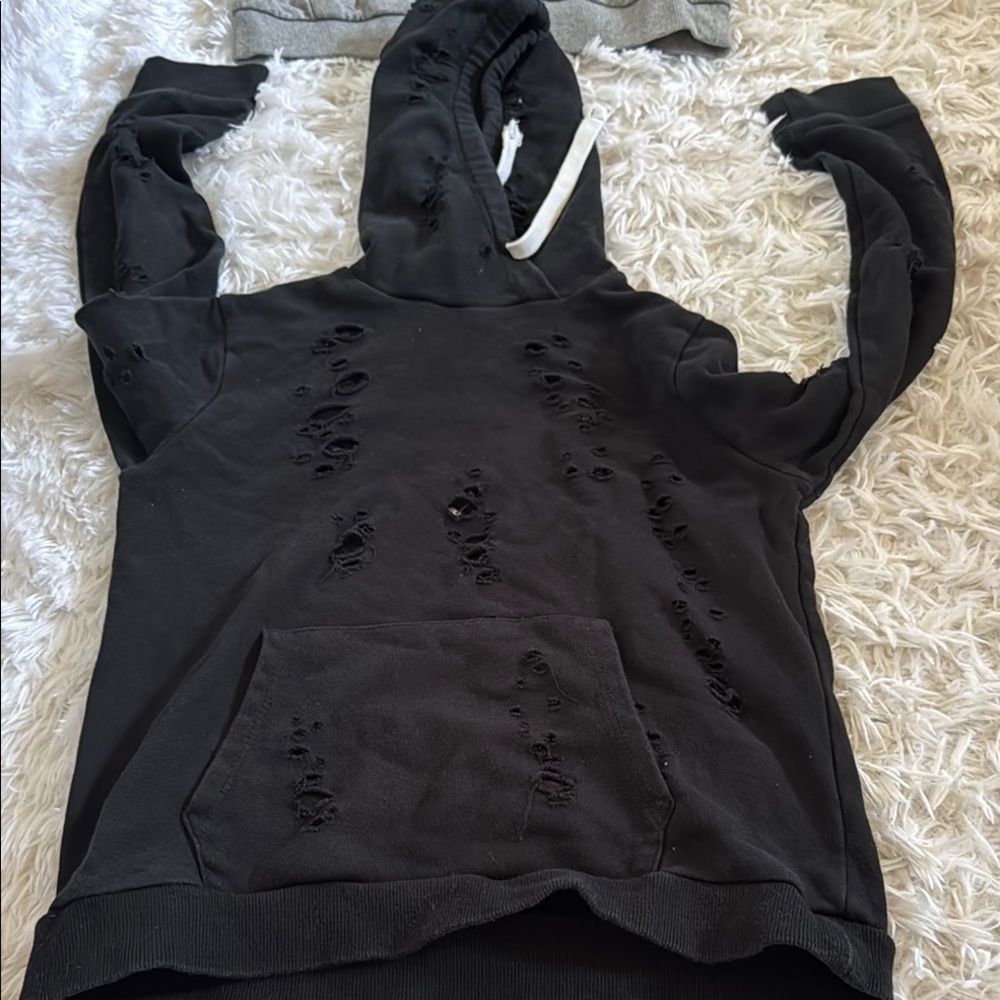Katie J Distressed Hoodies